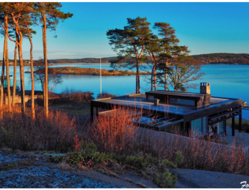 Vedtak om pålegg om retting av fritidsbolig og utearealer, og tvangsmulkt på John Markus Lerviks hytte på Lamøya i Larvik.