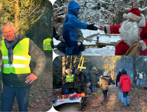 Hyggelig førjulsfeiring i skogen hos «Elisabeths jul».